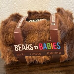 Bears vs Babies Card Game by Exploding‎ Kittens Creators Furry Box 107 Cards